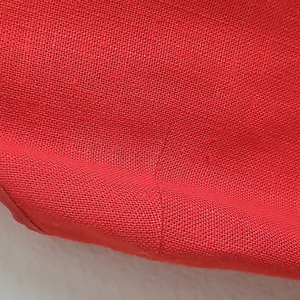 Prada Vintage 90's Sleeveless Linen Top Size - Picture 4 of 10